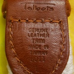 TALBOT GENUINE LEATHER TRIM BELT